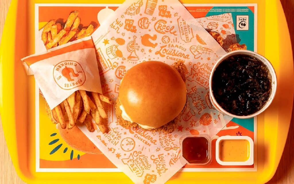 Popeyes Vassoio 